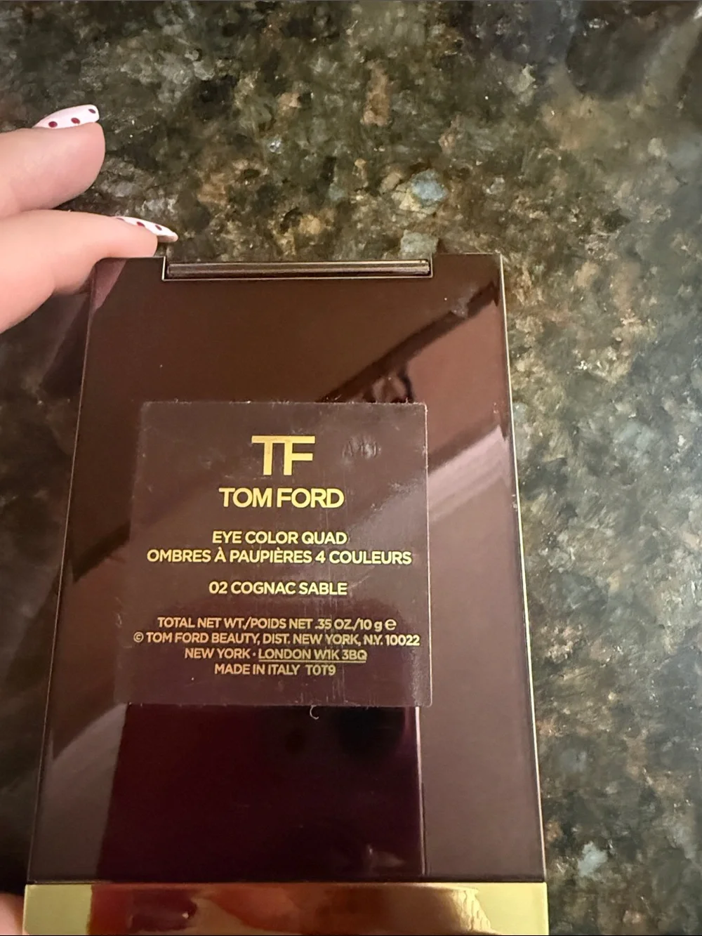 Unused tom ford 02 cognac sable eyeshadow quad